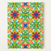 💛 🧡 💚 Azulejos, sehr dekoratives Muster, Planer (Rückseite)