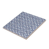 Azulejos Spanischer Tile Talavera Blue Indigo Fliese (Seite)