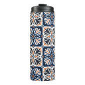 Azulejos Talavera Tile Pattern Thermosbecher (Vorderseite)