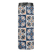 Azulejos Talavera Tile Pattern Thermosbecher (Rückseite)