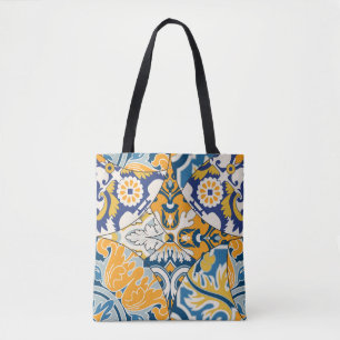 Azulejos Tiles Patchwork Vintages Hintergrundpapie Tasche