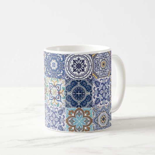 azulejosBecher gemischt Kaffeetasse (VorderseiteRechts)