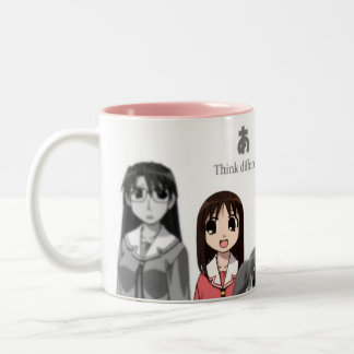 Azumanga - denken Sie unterschiedliches! Zweifarbige Tasse