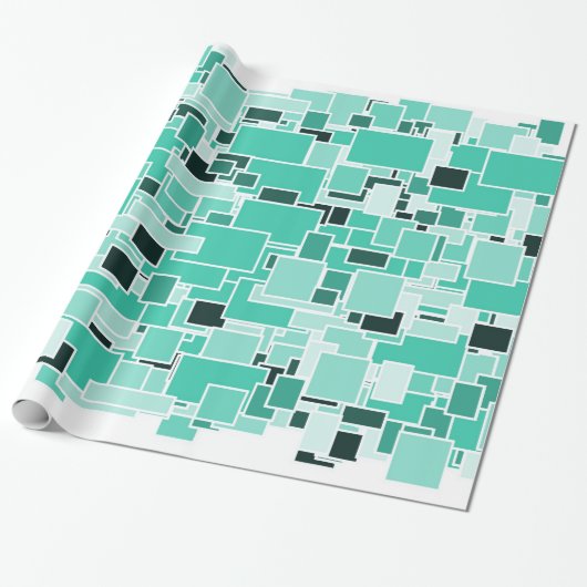 Azur Chaos Geschenkpapier (Ungerollt)
