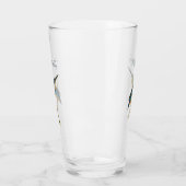 Azur-Eisvogel Glas (Links)