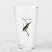 Azur-Eisvogel Glas (Vorderseite)