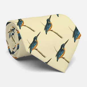 Azur-Eisvogel Krawatte