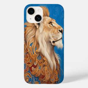 🦁 🔵 Azur-König Case-Mate iPhone 14 Hülle