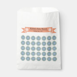 Azura Crest Modern Baby Shower Favor Bags Geschenktütchen