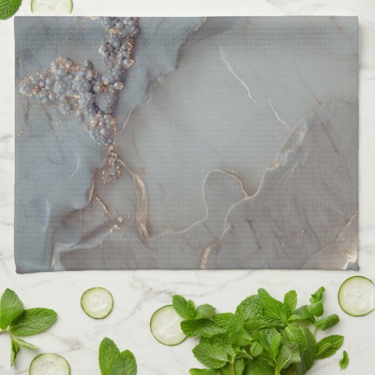 Azurael Geschirrtuch (Gefaltet)