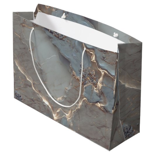 Azurael Große Geschenktüte (Rückseite Schrägansicht)