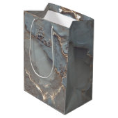 Azurael Mittlere Geschenktüte (Rückseite Schrägansicht)