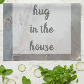 Azurael - weiß geschirrtuch (Gefaltet)