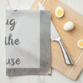 Azurael - weiß geschirrtuch (Viertel Falte)