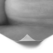 Azurblau Poster (Ecke)