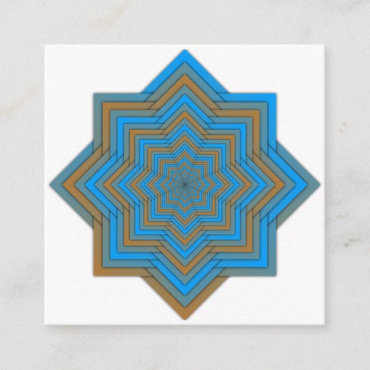 Azurblau und Emberstern Begleitkarte (Vorderseite)