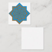 Azurblau und Emberstern Begleitkarte (Vorne/Hinten)