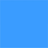 Azurblau (Vollfarbe) Aufkleber (Vorderseite)