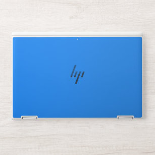 Azurblau (Vollfarbe) HP Laptop-Aufkleber
