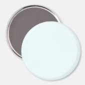 Azurblau (X11/Webfarbe) (Vollfarbe) Magnet (Vorderseite/Rückseite)
