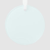 Azurblau (X11/Webfarbe) (Vollfarbe) Ornament (Rückseite)