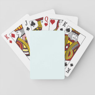 Azurblau (X11/Webfarbe) (Vollfarbe) Spielkarten