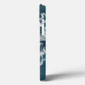 Azurblaue Koralle I Case-Mate iPhone Hülle (Rückseite / Links)