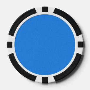 Azurblauer blauer Stern-Staub Pokerchips