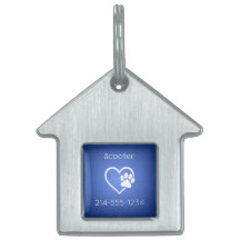 Azurblauer Eat Play Love benutzerdefinierter Hunde