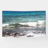 Azurblauer Ozean  Banner (Horizontal)