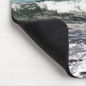 Azurblauer Ozean Mousepad (Ecke)