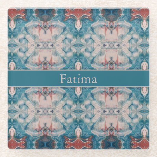 Azurblut, Brauch Glasuntersetzer (Vorderseite)