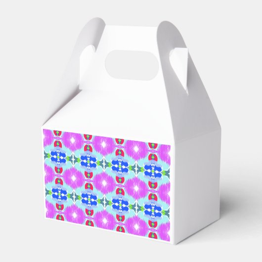 Azurblüten-Kaleidoskop Geschenkschachtel (Vorderseite)