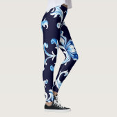 Azurblüten-Leggings Leggings (Rechts)