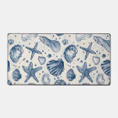 Azure Abundance: Eine blaue Schule Schreibtischunterlage (Vorderseite)