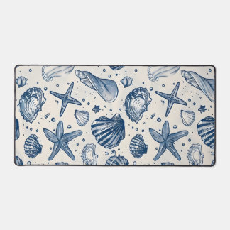 Azure Abundance: Eine blaue Schule Schreibtischunterlage