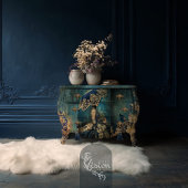 Azure Allure French Portrait & Parasol Royal Blue Seidenpapier