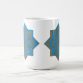 Azure and Ember Star Kaffeetasse (Mittel)