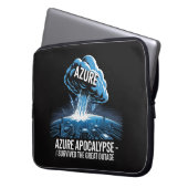 Azure-Apokalypse – Ich habe den großen Ausfall übe Laptopschutzhülle (Vorderseite Links)