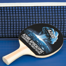 Azure-Apokalypse – Ich habe den großen Ausfall übe Tischtennis Schläger