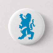 Azure Bavarian Lion Button (Vorderseite)