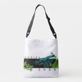 Azure Betta Fish Art Tasche 2024 (Rückseite)