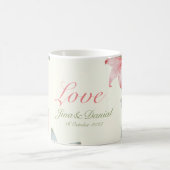 Azure Bloom Kaffeetasse (Mittel)