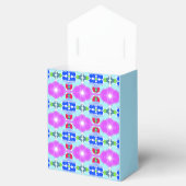 Azure Bloom Kaleidoscope Geschenkschachtel (Geöffnet)
