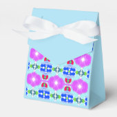 Azure Bloom Kaleidoscope Geschenkschachtel (Vorderseite)