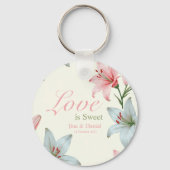 Azure Bloom Schlüsselanhänger (Vorderseite)