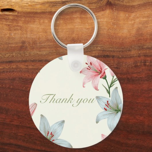 Azure Bloom Schlüsselanhänger (Rückseite)