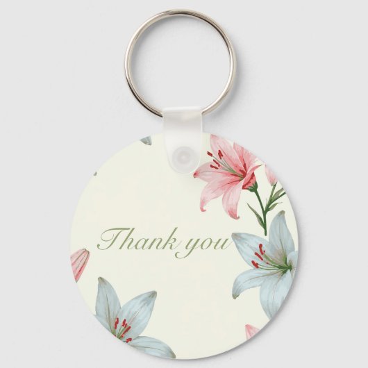 Azure Bloom Schlüsselanhänger (Rückseite)