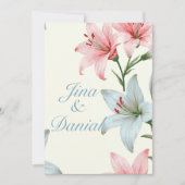 Azure Bloom V03 Einladung (Vorderseite)