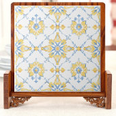 Azure Blossom Tile Fliese